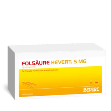 Folic acid Hevert 5 mg