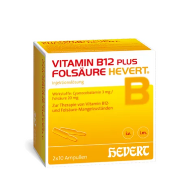 Vitamin B12 plus folic acid Hevert