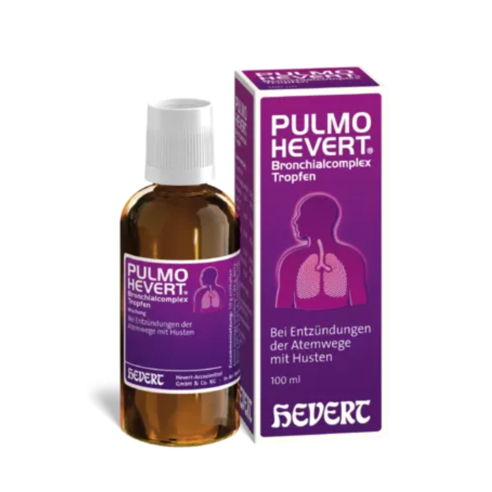 Pulmo Hevert Bronchial Complex Drops 100ml