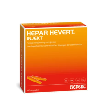 Hepar Hevert injekt