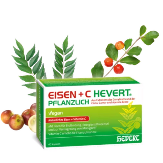 Iron + C Hevert herbal 60 Capsules