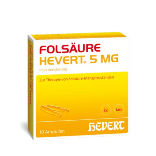 Folic acid Hevert 5 mg