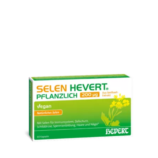Selen Hevert herbal 200 µg 60 Capsules