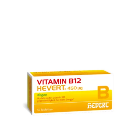 Vitamin B12 Hevert 450 µg 50 Tablets