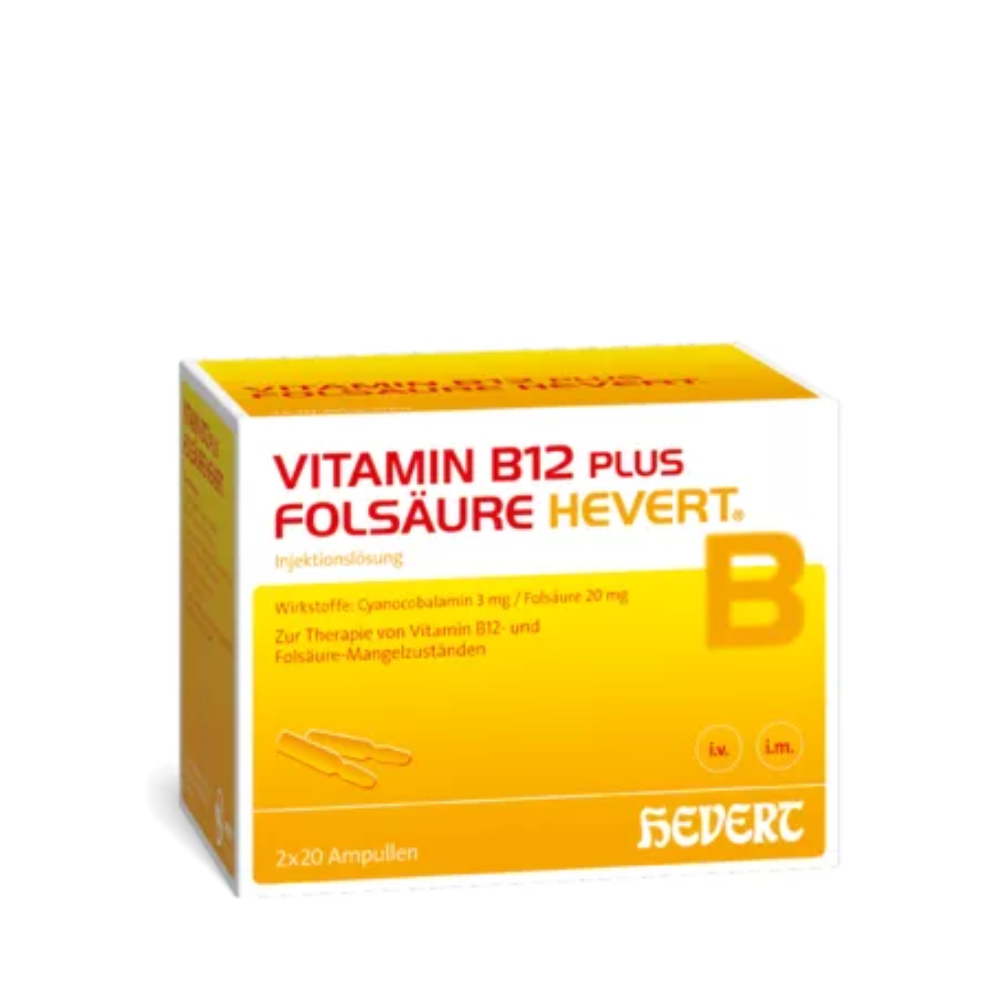 Vitamin B12 plus folic acid Hevert