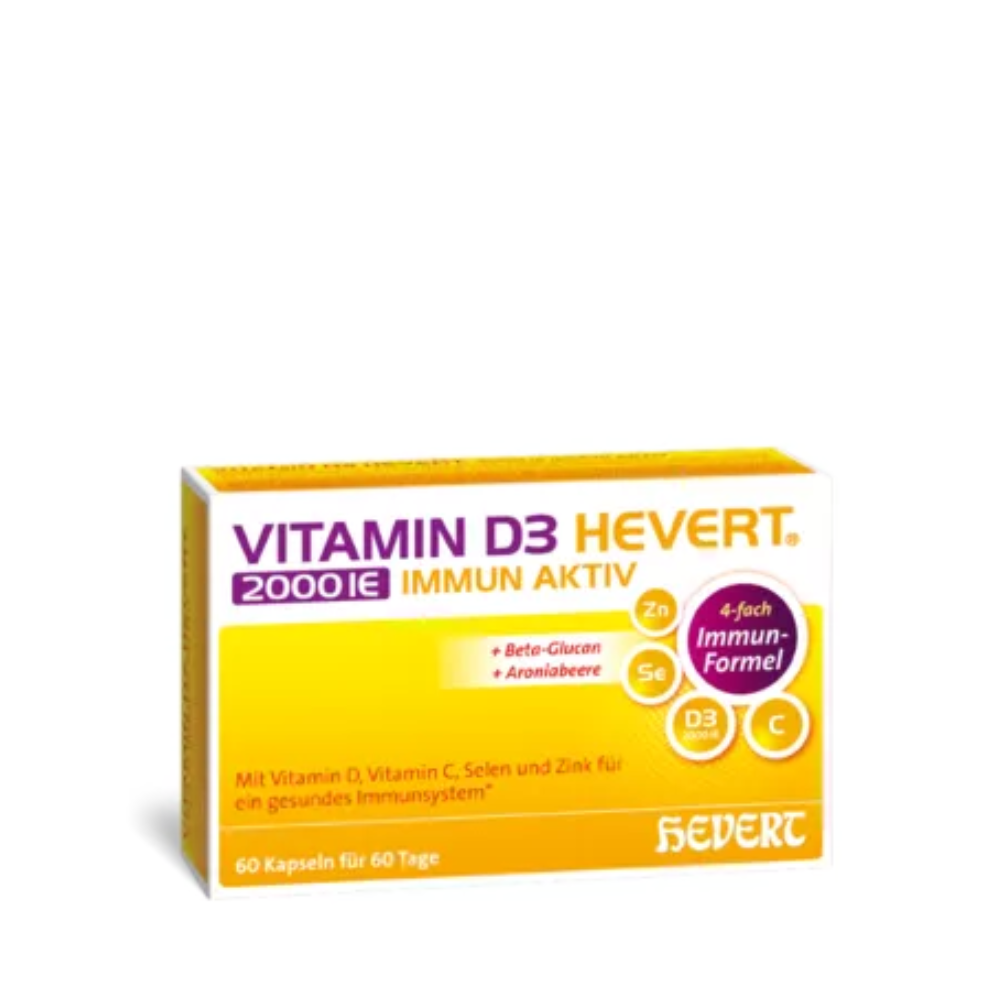 Vitamin D3 Hevert 2000 IE Immune Active