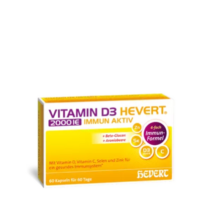 Vitamin D3 Hevert 2000 IE Immune Active
